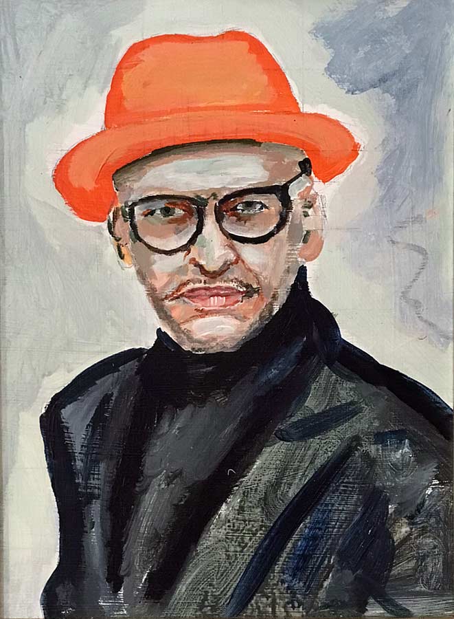 Juha-Pekka Ikäheimon piiroksia ja maalauksia 1. - 31.7.2020