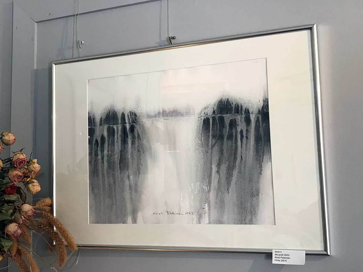 Taidegalleria Kangasniemi Lounas ja Leipä - Kirsti Pekkisen Taidenäytely 3-30.9-2024lleja - 1.10-31.12-2023