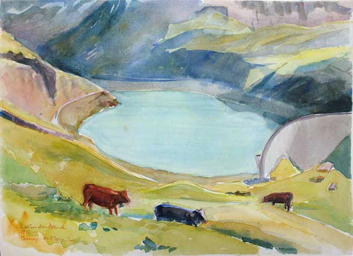 akvarelli - Taidegalleria Kangasniemi Lounas ja Leipä